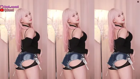 AfreecaTV主播金娜美BJ퀸다미2021年10月24日直播视频舞蹈剪辑221007